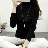 Thick Warm Women Turtleneck 2020 Winter Women Sweaters And Pullovers Knit Long Sleeve Cashmere Sweater Female Jumper