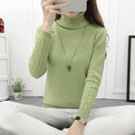 Thick Warm Women Turtleneck 2020 Winter Women Sweaters And Pullovers Knit Long Sleeve Cashmere Sweater Female Jumper