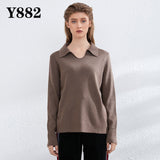 Aachoae Autumn Winter Women Knitted Turtleneck Cashmere Sweater 2020 Casual Basic Pullover Jumper Batwing Long Sleeve Loose Tops